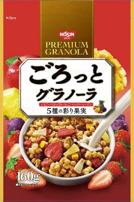 ごろっとグラノーラ　５種の彩り果実　１６０ｇ