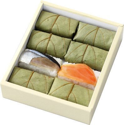 秋の柿の葉すし8個入（さけ・さんま）