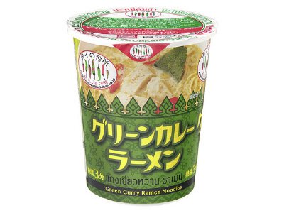 カップグリーンカレーラーメン