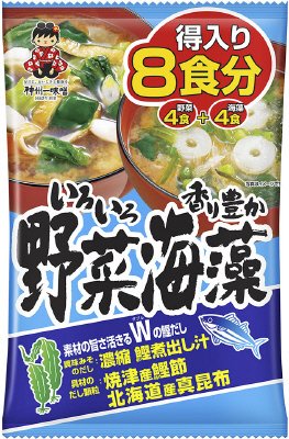 得入り8食 野菜・海藻
