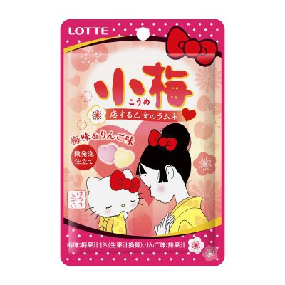 小梅とハローキティ　恋する乙女のラムネ