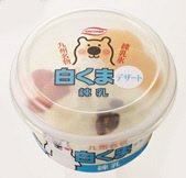 九州名物白くまデザート練乳