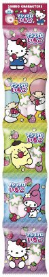 ５連サンリオキャラクターズいちごマシュマロ