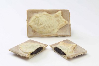 バターミルク仕立て　クロワッサン鯛焼き　つぶあん