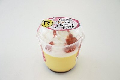 プチ　苺ショートケーキプリン