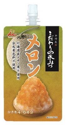 こだわりの氷みつ　メロン