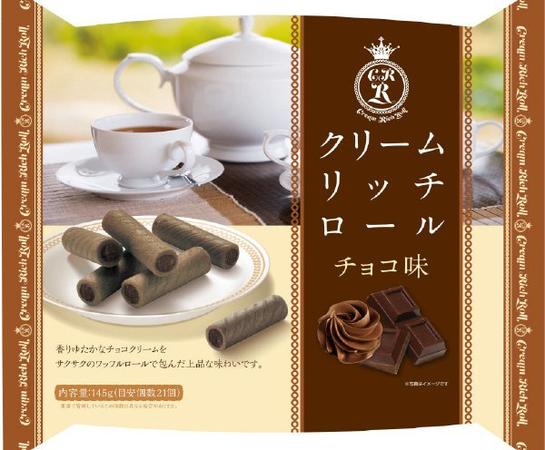 クリームリッチロールチョコ味