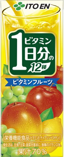 ビタミンﾌﾙｰﾂ１日分のビタミン１２種２００ｍｌ×２４本