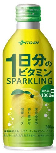 ボトル缶　１日分のビタミンスパークリング300