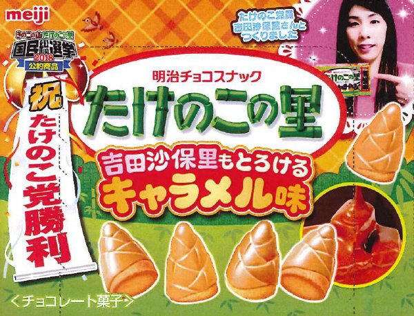 たけのこの里勝利のキャラメル