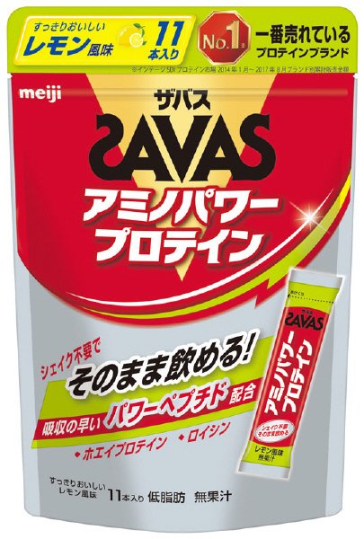 ザバス　アミノパワープロテイン　レモン１１本入