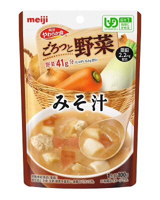 ごろっと野菜みそ汁