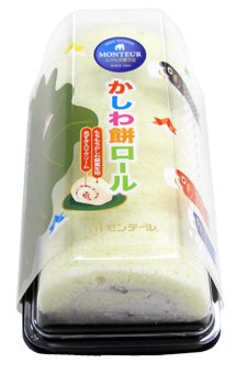 かしわ餅ロール