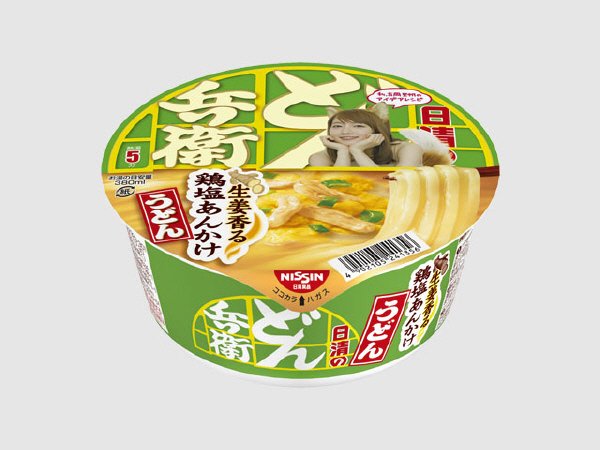 日清のどん兵衛　生姜香る　鶏塩あんかけうどん