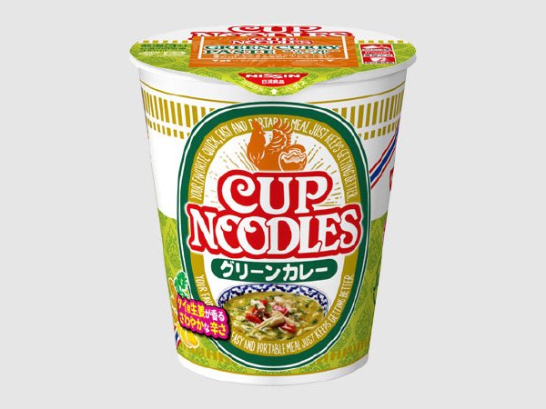 カップヌードルグリーンカレー