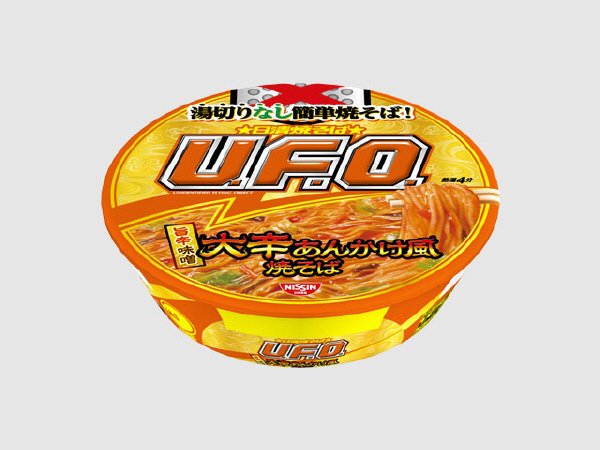 日清焼そばＵ．Ｆ．Ｏ．湯切りなし大辛あんかけ風焼そば
