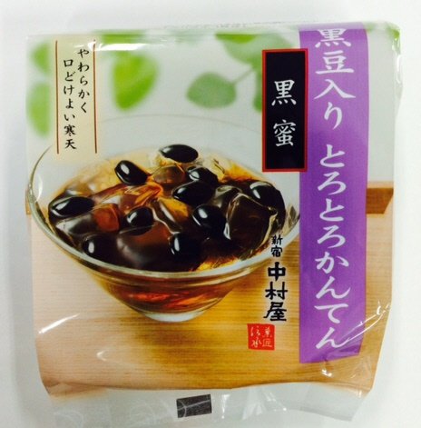 黒豆入り　とろとろかんてん