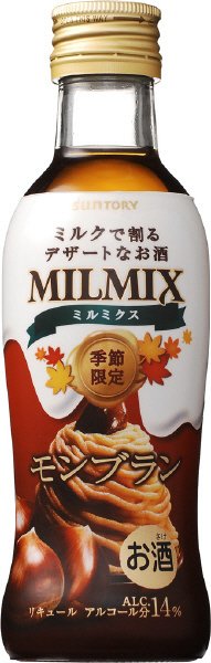 ミルクで割るデザートなお酒　ＭＩＬＭＩＸ　モンブラン