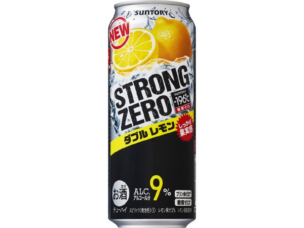 －１９６℃ストロングゼロ　ダブルレモン　１９年１月限定