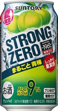－１９６℃ストロングゼロ　まるごと青梅
