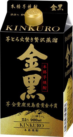 本格芋焼酎　金黒　２５度