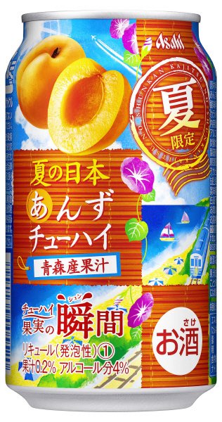 果実の瞬間夏の日本あんずチューハイ