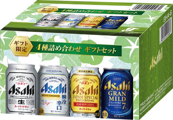 アサヒビール４種詰め合わせセット