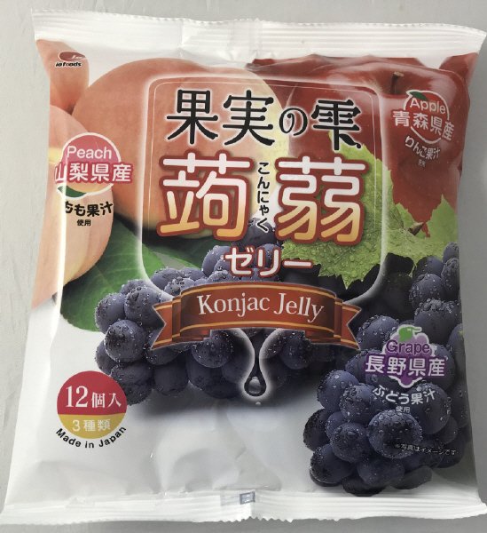 果実の雫　こんにゃくゼリー