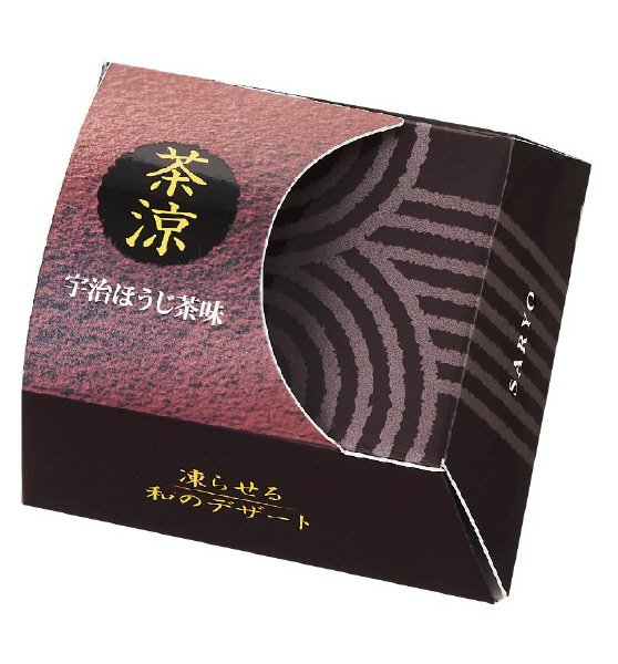 バラ　凍らせる和のデザート　茶涼　宇治ほうじ茶味