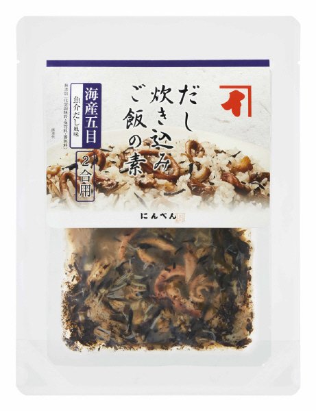 だし炊き込みご飯の素海産五目（魚介だし風味）