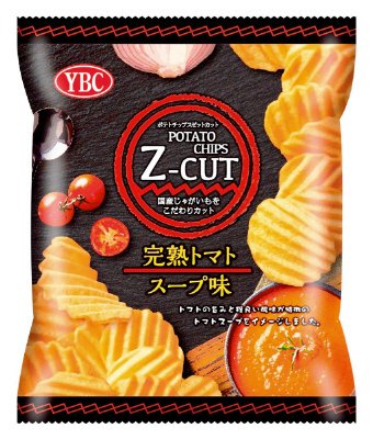 ポテトチップスＺ－ＣＵＴ　完熟トマトスープ味