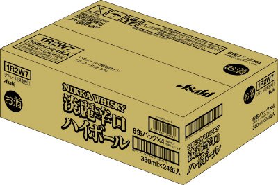 ニッカ淡麗辛口ハイボール　缶３５０ｍｌＸ６×４