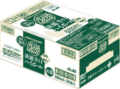 ニッカ淡麗辛口ハイボール　クリアジンジャー　缶５００ｍｌＸ２４