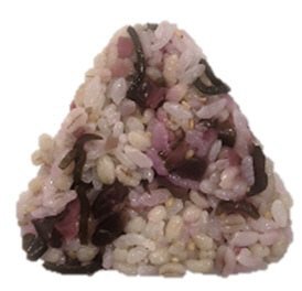 もち麦おにぎり　しば漬け昆布