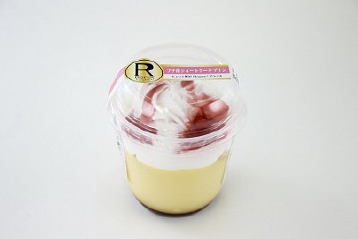 プチ　苺ショートケーキプリン