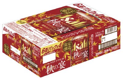 クリアアサヒ　秋の宴　缶３５０ｍｌＸ６Ｘ４