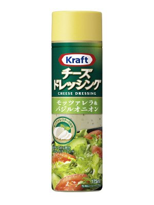 クラフトチーズドレッシング モッツァレラ＆バジルオニオン