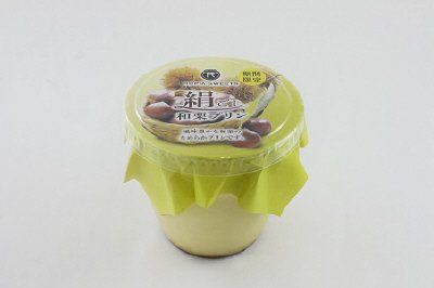 絹ごし和栗プリン
