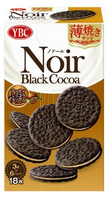 ノアール薄焼きサンド　ナッティショコラクリーム
