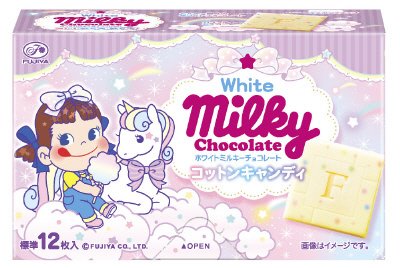 ホワイトミルキーチョコレート（コットンキャンディ）