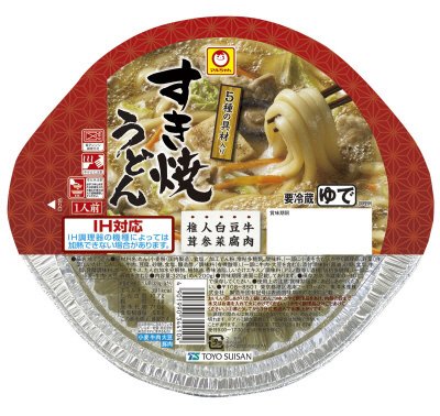 ５種の具材入　すき焼うどん（西日本向）