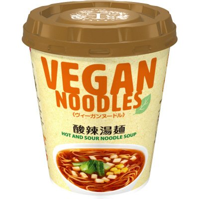 ヴィーガンヌードル酸辣湯麺