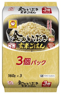 金のいぶき玄米ごはん　３食パック