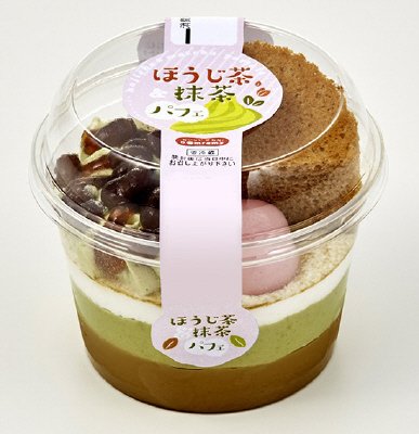 ほうじ茶＆抹茶パフェ