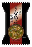 一杯の贅沢　赤だしなめこ味噌汁