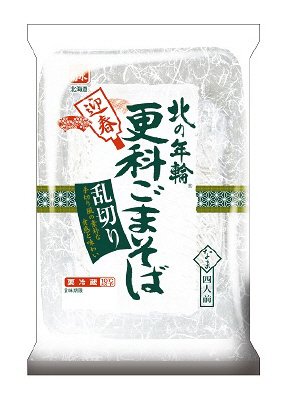 迎春北の年輪更科ごまそば乱切り四人前
