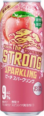 キリン・ザ・ストロング　ピーチスパークリング（期間限定）