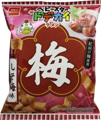 ベビースタードデカイラーメンしそ梅