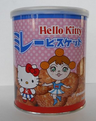 ハローキティミレービスケット缶