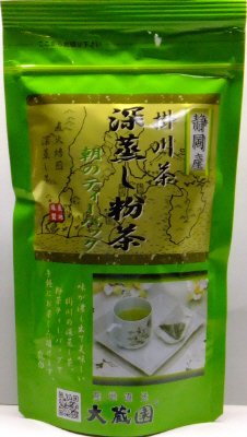 掛川産深蒸し粉茶　朝のティーバッグMV